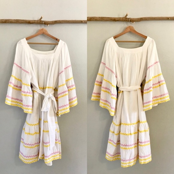 Lisa Marie Fernandez Dresses & Skirts - Lisa Marie Fernandez x Target White Ric Rack Dress Size XL